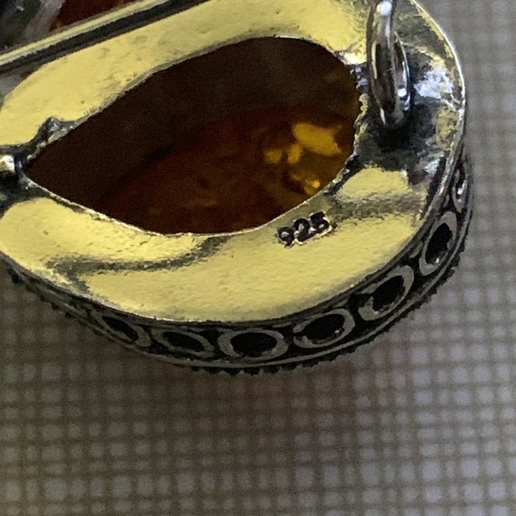 New Beautiful classy stylish  Honey Amber Earrings - Picture 8 of 11